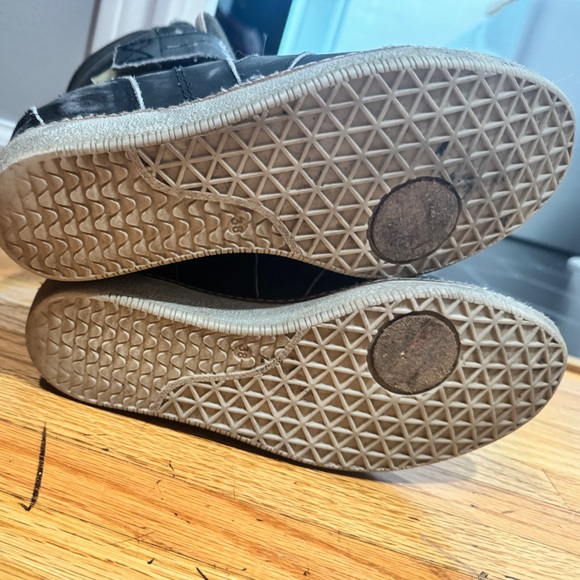 Diesel Turn Around Carabas Wedge Sneaker Soft Black Gray Leather 7.5 - Picture 8 of 13